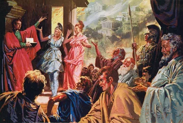 The Great Athenian Theatre Flourished Even Under Siege